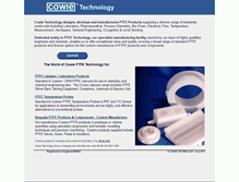 Tablet Screenshot of cowie.com